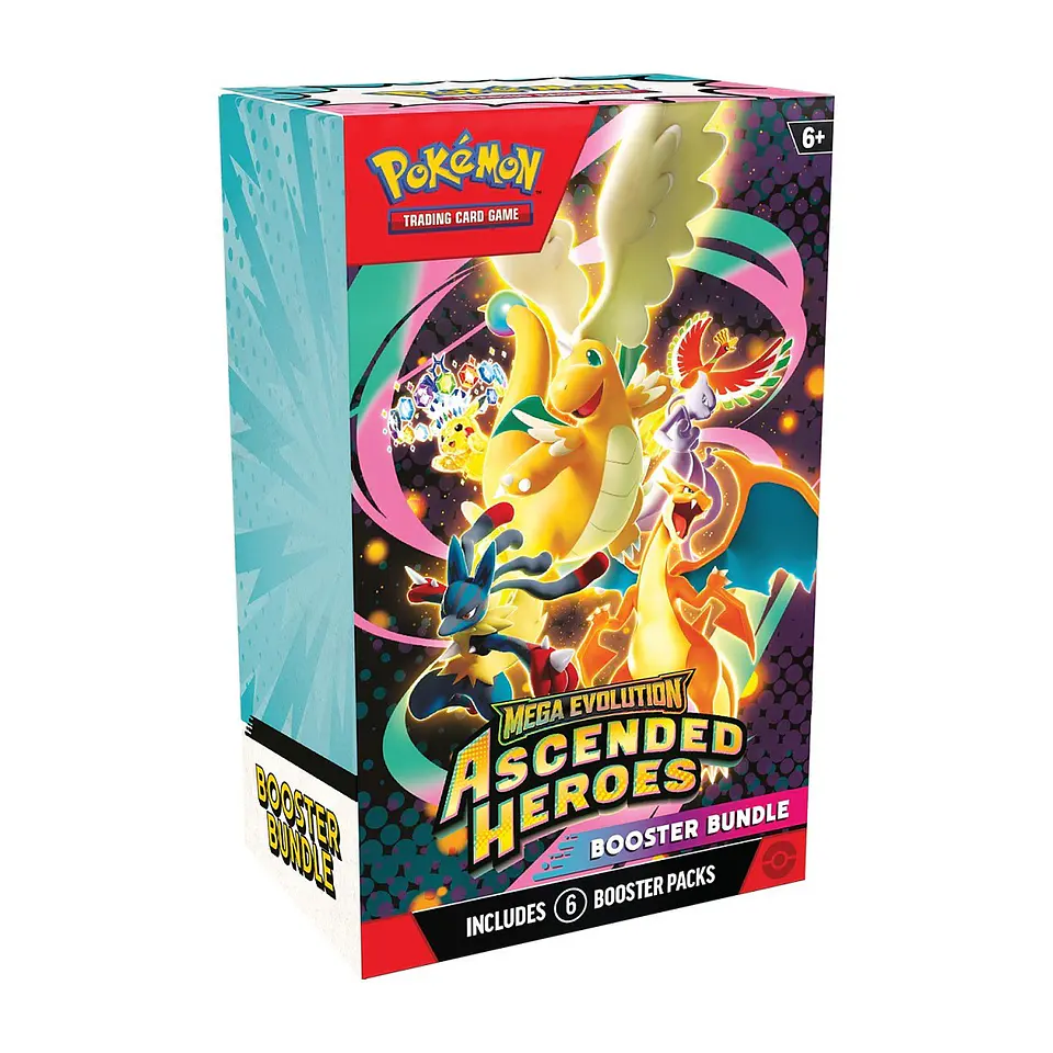 Pokémon TCG: Mega Evolution: Ascended Heroes - Booster Bundle Inglés 1
