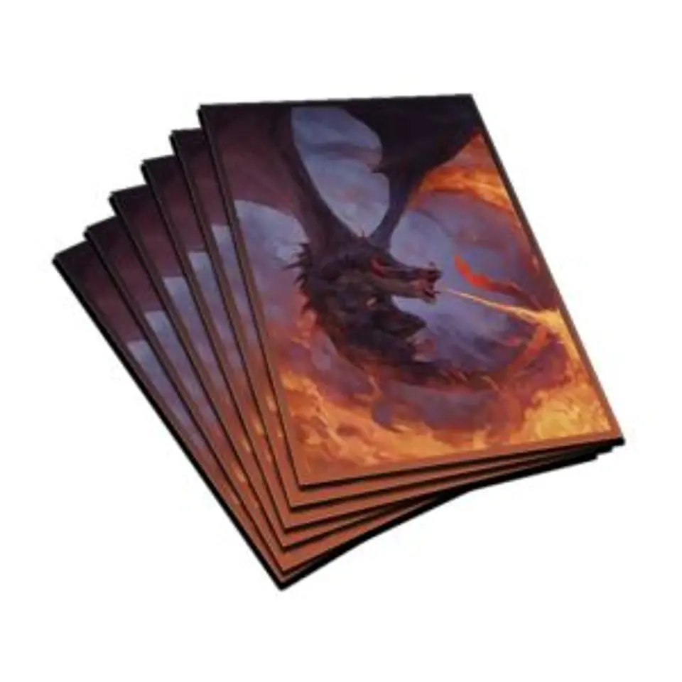 Top Deck - Protectores Estándar - Colección Dragones: Dragón de Fuego 2