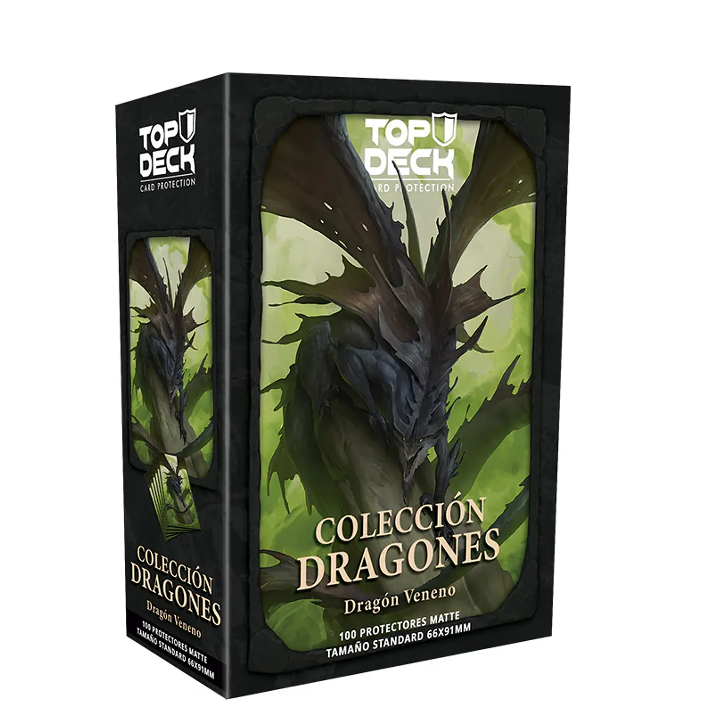 Top Deck - Protectores Estándar - Colección Dragones: Dragón Veneno 1