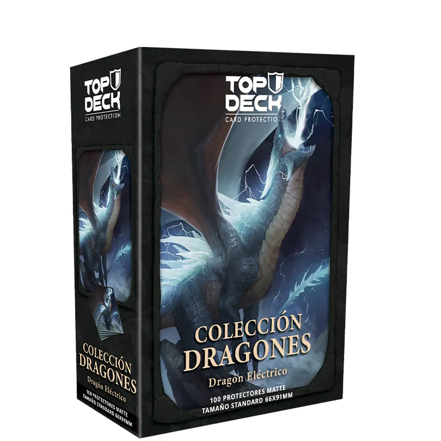 Top Deck - Protectores Estándar - Colección Dragones: Dragón Eléctrico 1
