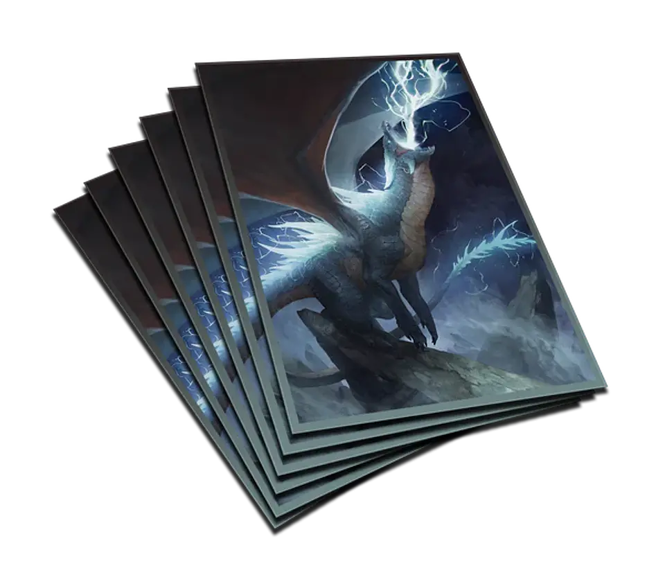 Top Deck - Protectores Estándar - Colección Dragones: Dragón Eléctrico 2
