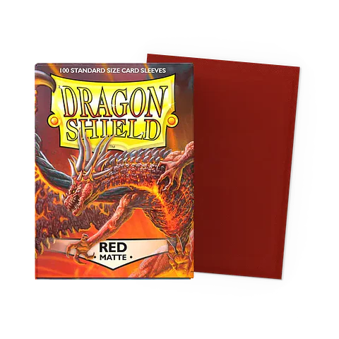 Dragon Shield - Protectores Estándar - Red Matte