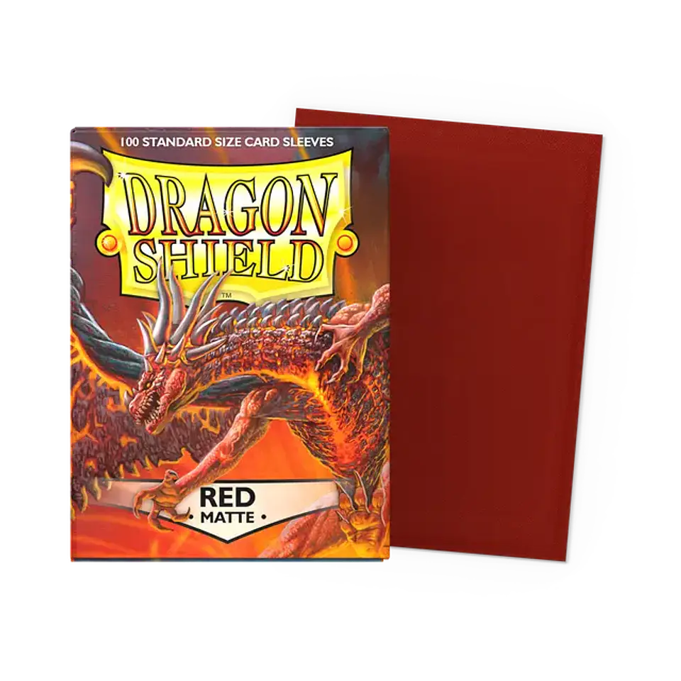 Dragon Shield - Protectores Estándar - Red Matte 1