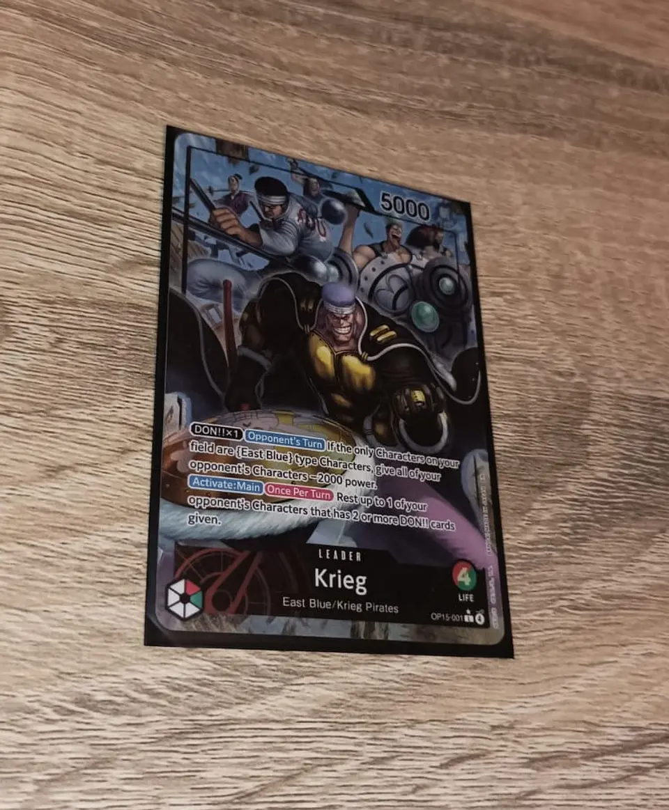 Krieg (OP15-001) (Alternate Art) - Adventure on Kami's Island (OP15-EB04) 1