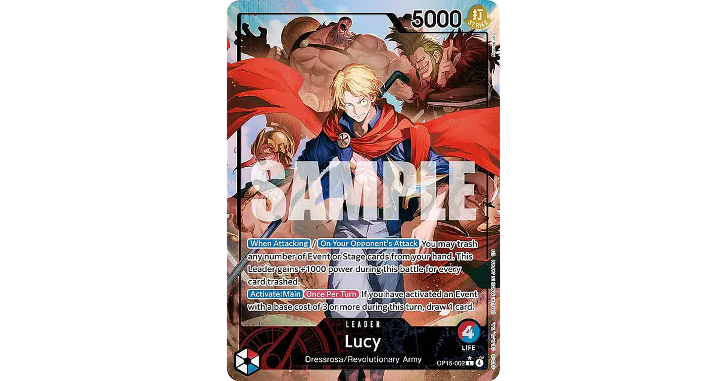 Lucy (Alternate Art) - Adventure on Kami's Island (OP15-EB04) 1