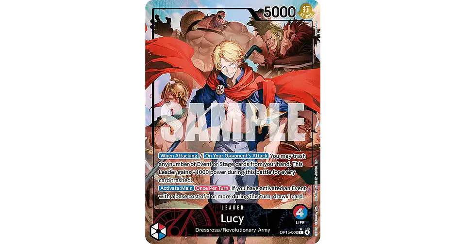 Lucy (Alternate Art) - Adventure on Kami's Island (OP15-EB04) 1