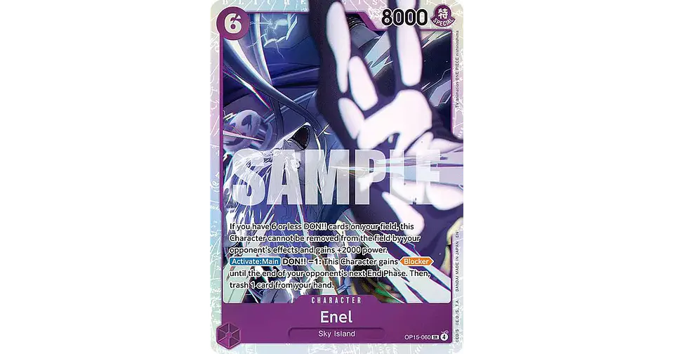 Enel (OP15-060) - Adventure on Kami's Island (OP15-EB04) 1