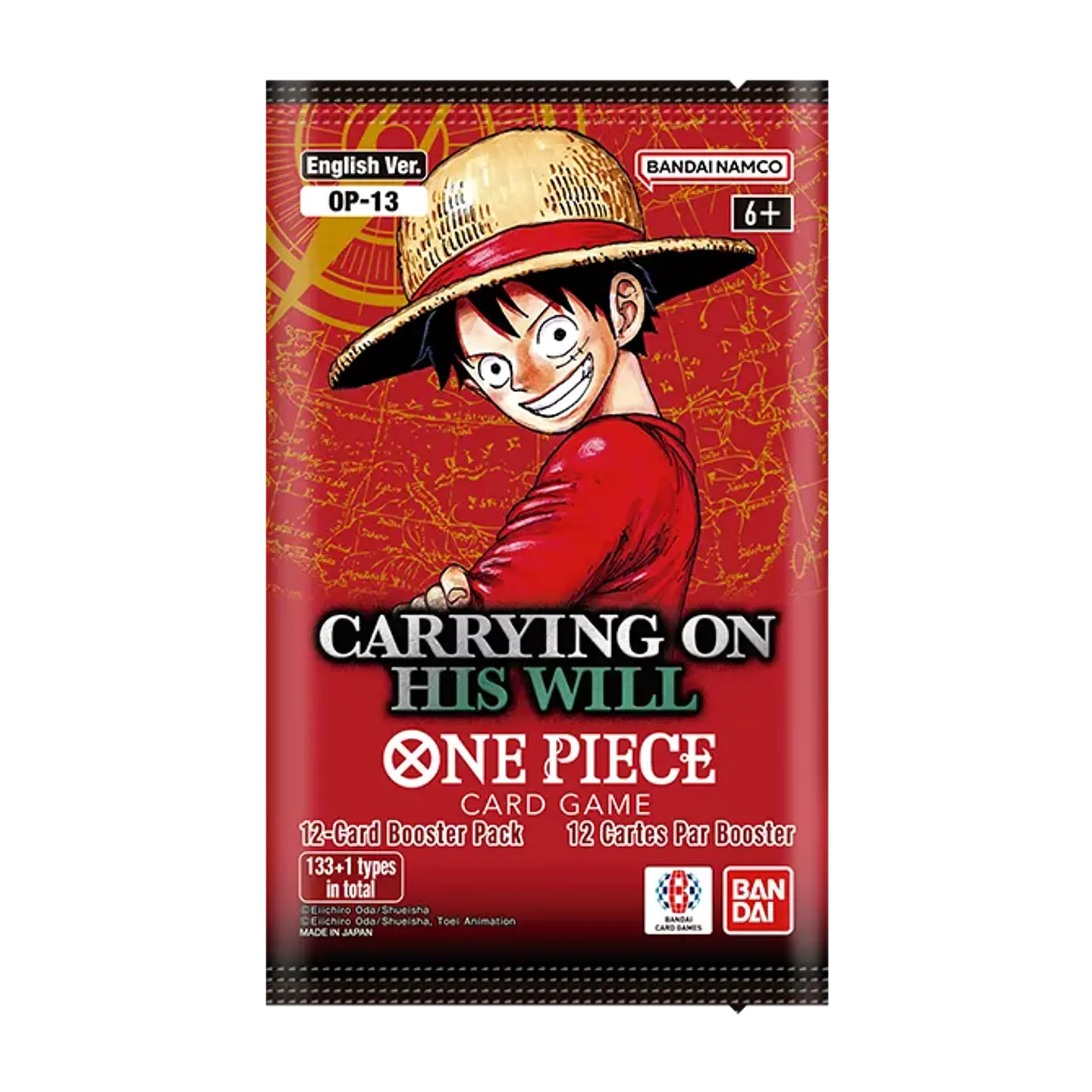 BOOSTER PACK -CARRYING ON HIS WILL-[OP-13] 2