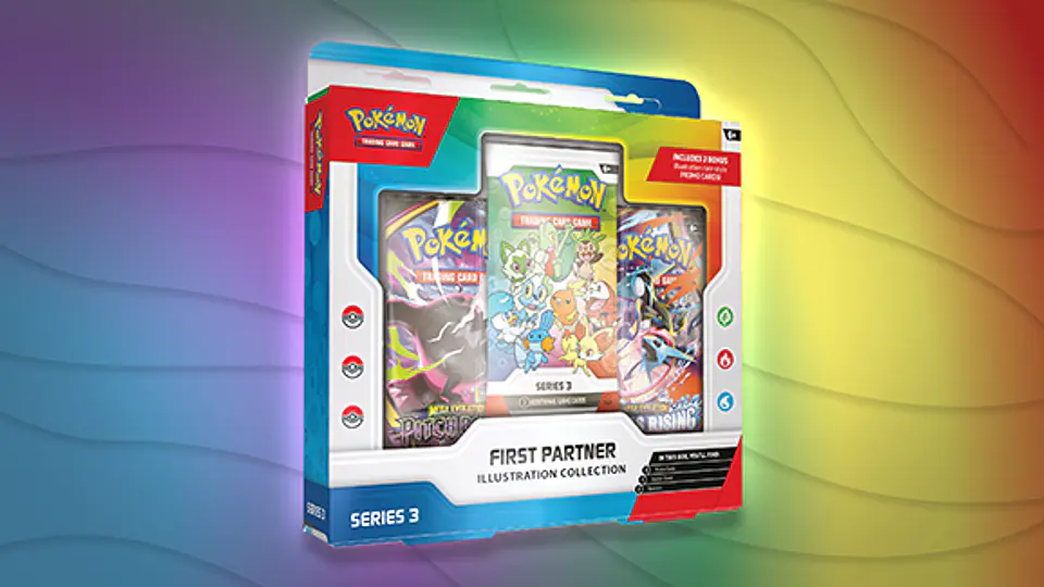 Preventa - Pokémon TCG: First Partner Illustration Collection—Series 3 (Inglés) 1