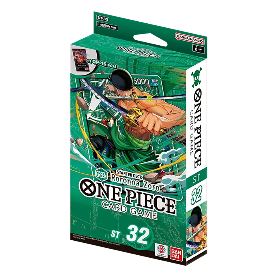 STARTER DECK -GREEN Roronoa Zoro- [ST-32] 1