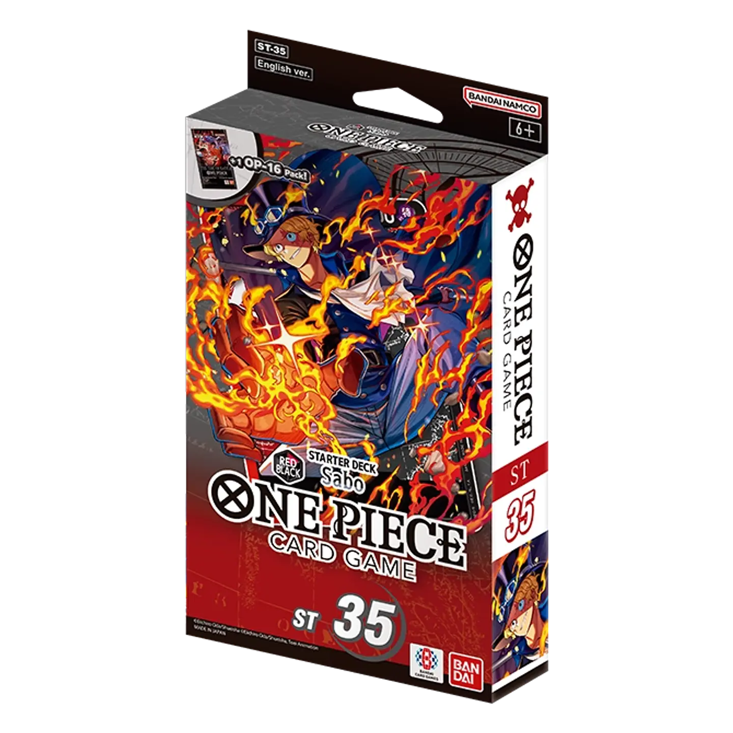 STARTER DECK -RED/BLACK Sabo- [ST-35] 1