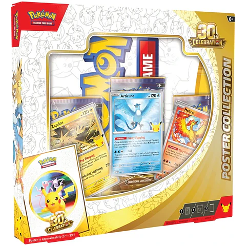 Pokémon TCG: 30th Celebration Poster Collection (Inglés)