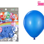 Globos de látex azul oscuro mate 15cm 20pcs