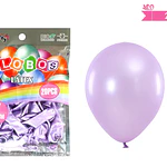 Globos de látex perlado lila 15cm 20pcs