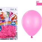 Globos de látex rosa oscura mate 25cm 50pcs