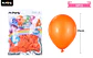 Globos de látex naranja mate 25cm 50pcs - Miniatura 2