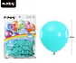 Globos de látex azul tiffany mate 25cm 50pcs - Miniatura 2