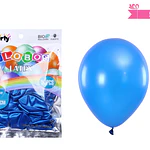 Globos de látex perlado azul oscuro 25cm 50pcs