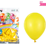 Globos de látex perlado amarillo 25cm 50pcs