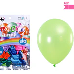 Globos de látex perlado colores surtidos 25cm 50pcs