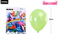 Globos de látex perlado colores surtidos 25cm 50pcs - Miniatura 2