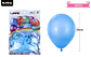 Globos de látex celeste mate 25cm 100pcs - Miniatura 2