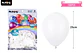 Globos de látex blanco mate 25cm 100pcs - Miniatura 2