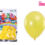 Globos de látex perlado amarillo 25cm 100pcs