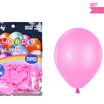 Globos de látex rosa oscura mate 35cm 25pcs