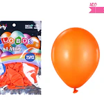 Globos de látex naranja mate 35cm 25pcs