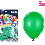 Globos de látex verde oscuro mate 35cm 25pcs