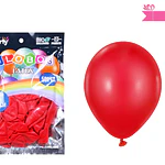 Globos de látex rojo mate 35cm 50pcs