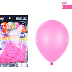 Globos de látex rosa oscura mate 35cm 50pcs