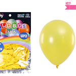 Globos de látex perlado amarillo 35cm 50pcs