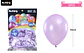 Globos de látex perlado lila 35cm 50pcs - Miniatura 2