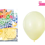 Globos de látex pastel amarillo 35cm 25pcs