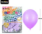 Globos de látex pastel violeta 35cm 25pcs - Miniatura 2