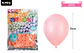 Globos de látex pastel rosa roja 25cm 50pcs - Miniatura 2