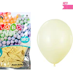 Globos de látex pastel amarillo 25cm 50pcs