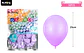 Globos de látex pastel violeta 25cm 50pcs - Miniatura 2