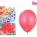Globos de látex pastel rojo 25cm 50pcs
