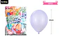 Globos de látex colores pasteles surtidos 25cm 50pcs - Miniatura 2