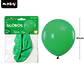 Globos de látex verde mate 45cm - Miniatura 2