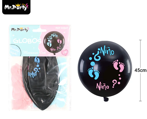 Globos de látex niño o niña 45cm