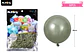 Globos de látex verde oliva cromados metalizados 28cm 50pcs - Miniatura 2