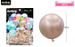 Globos de látex champagne cromados metalizados 28cm 20pcs - Miniatura 2