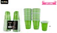 Vasos plásticos shot desechable verde 60ML 30pcs - Miniatura 3