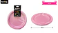 Platos plásticos rosado 18cm 10pcs - Miniatura 2
