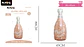 Globo metálico botella de champán 86*45cm - Miniatura 2