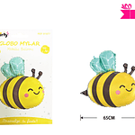 Globo metálico abeja 65*81cm